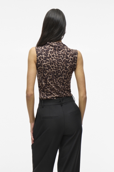 Vila vileoa s/l funnel neck top - noos